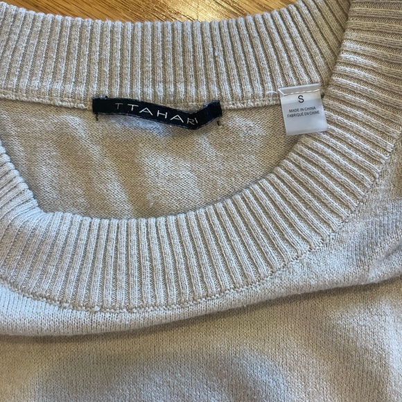 Tahari Bold Dot Sweater Size Small - Picture 4 of 5